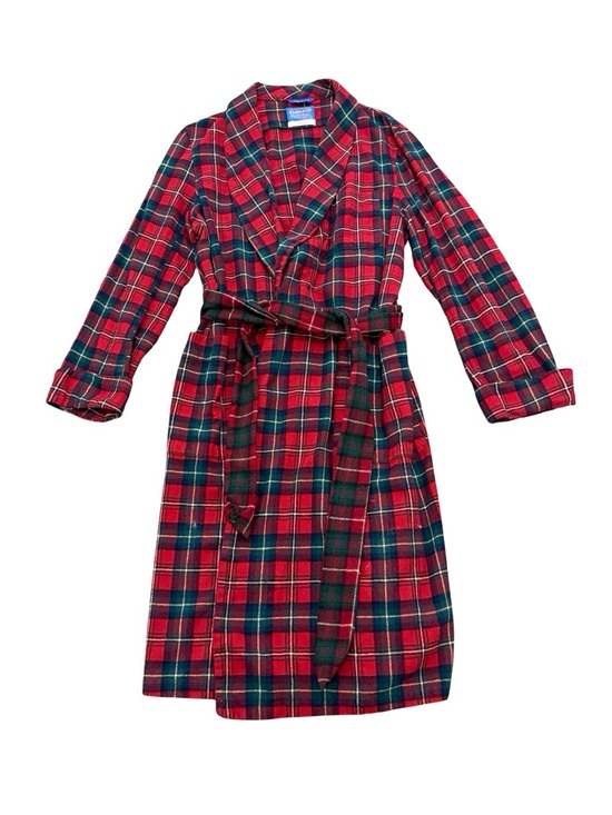Pendleton Other - Vintage 1980s Pendleton Red Green Plaid Wool Robe USA